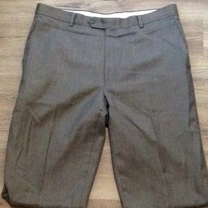 Designer wool suit pant